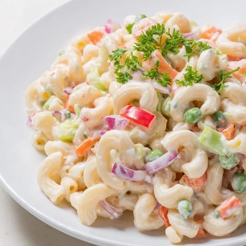 Classic macaroni cold salad