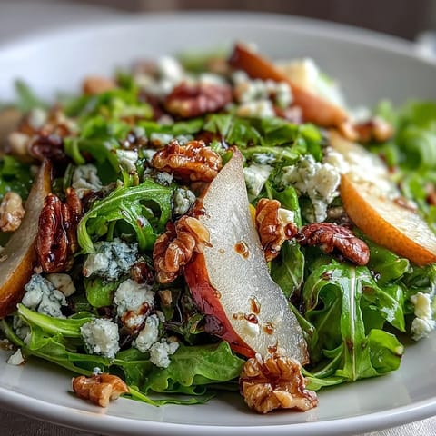 Arugula Pear Bowl