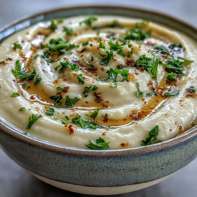 Homemade creamy vegetable soup in a ceramic bowl, perfect for a cozy vegetarian dinner, topped with fresh herbs and cracked black pepper.