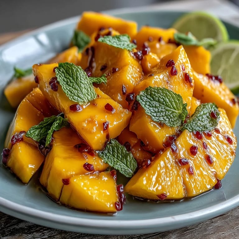 Refreshing tropical fruit table centerpiece featuring juicy mangoes, pineapples, and berries, served with optional yogurt dipping sauce.